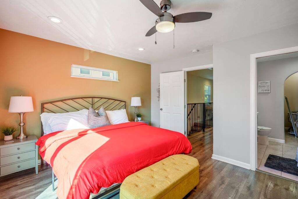 The Downtown Winter Retreat @ Historic 1St Ward Villa Houston Eksteriør bilde